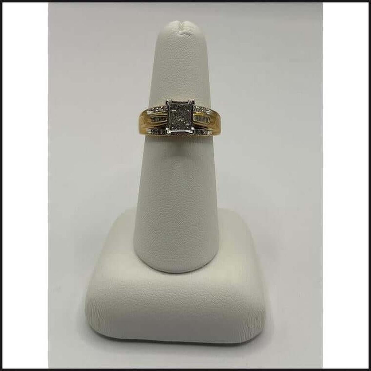 14ktt 1-2ctw PC-bag-round diamond engagement ring-Ring-That Guy's Secret