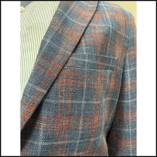 Aegean & Rose Box Plaid Blazere-Blazer-That Guy's Secret