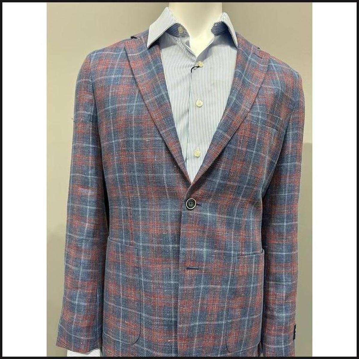 Aegean & Rose Box Plaid Blazere-Blazer-That Guy's Secret