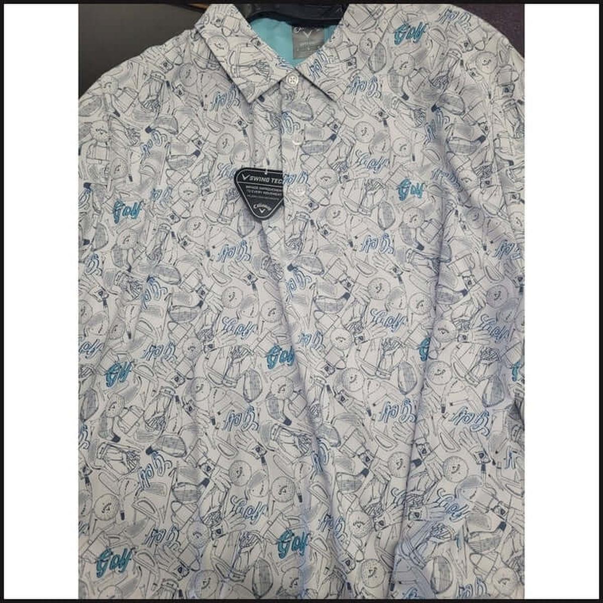 All Over Golf Club Novelty Print Golf Polo - That Guy's Secret