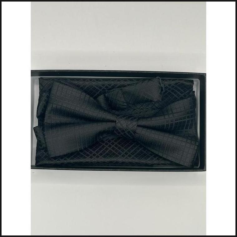 Barcelona Bowtie and Pocket Square Set-Bow Tie-That Guy's Secret