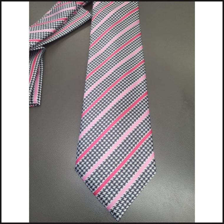 Barcelona Patterned Microfiber Neck Ties-Windsor-That Guy's Secret