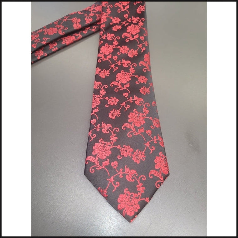 Barcelona Patterned Microfiber Neck Ties-Windsor-That Guy's Secret