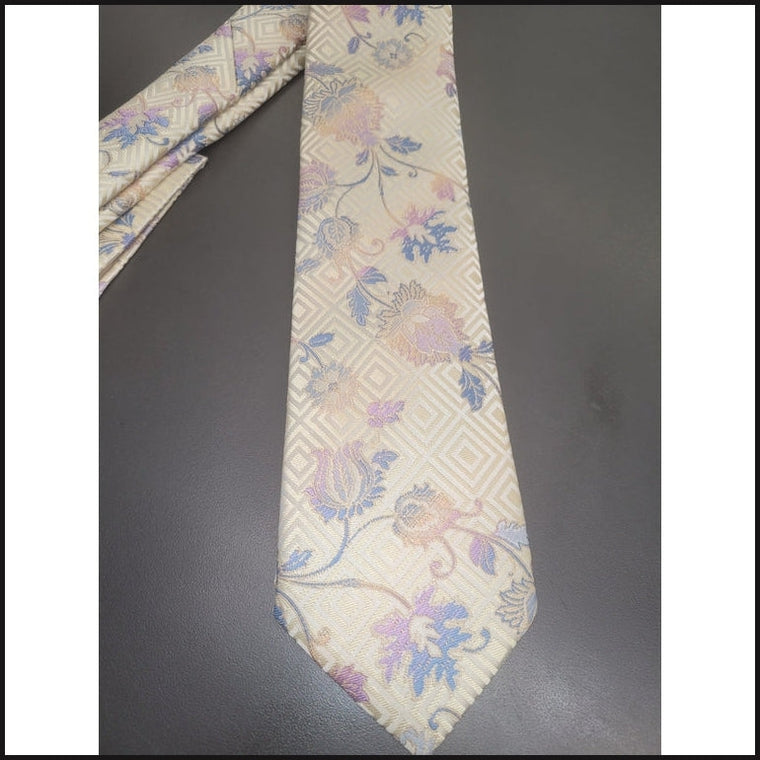 Barcelona Patterned Microfiber Neck Ties-Windsor-That Guy's Secret