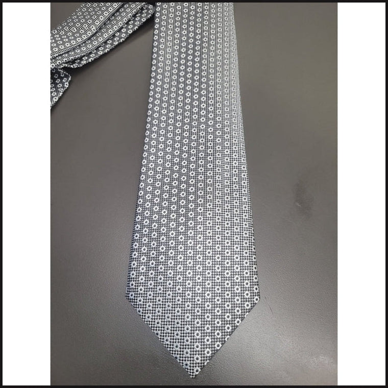 Barcelona Patterned Microfiber Neck Ties-Windsor-That Guy's Secret