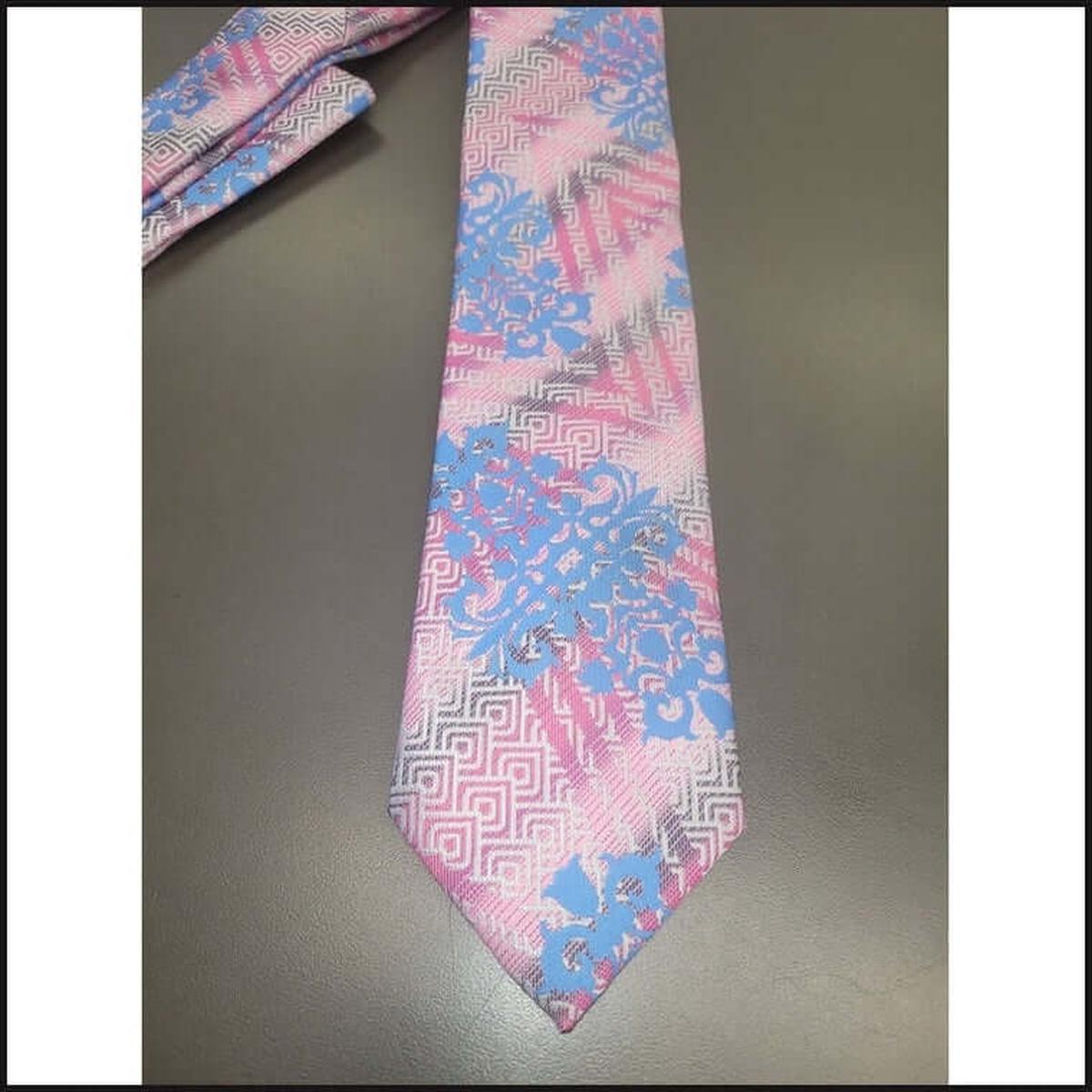 Barcelona Patterned Microfiber Neck Ties - That Guy's Secret