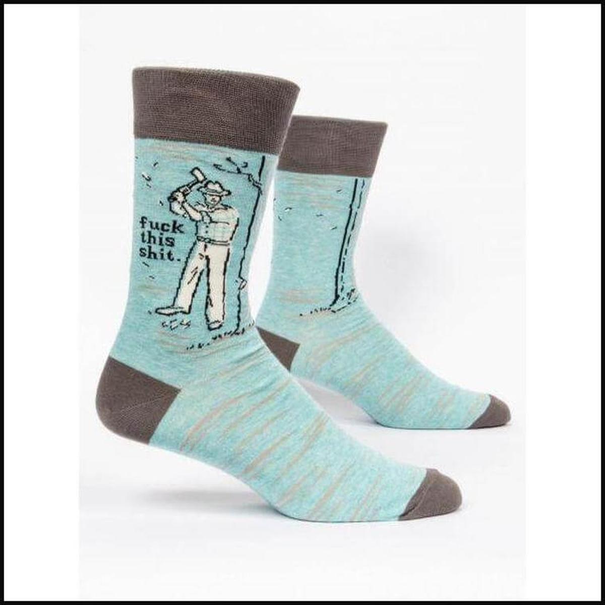 Blue Q Men's Crew Socks (Assorted) - That Guy's Secret