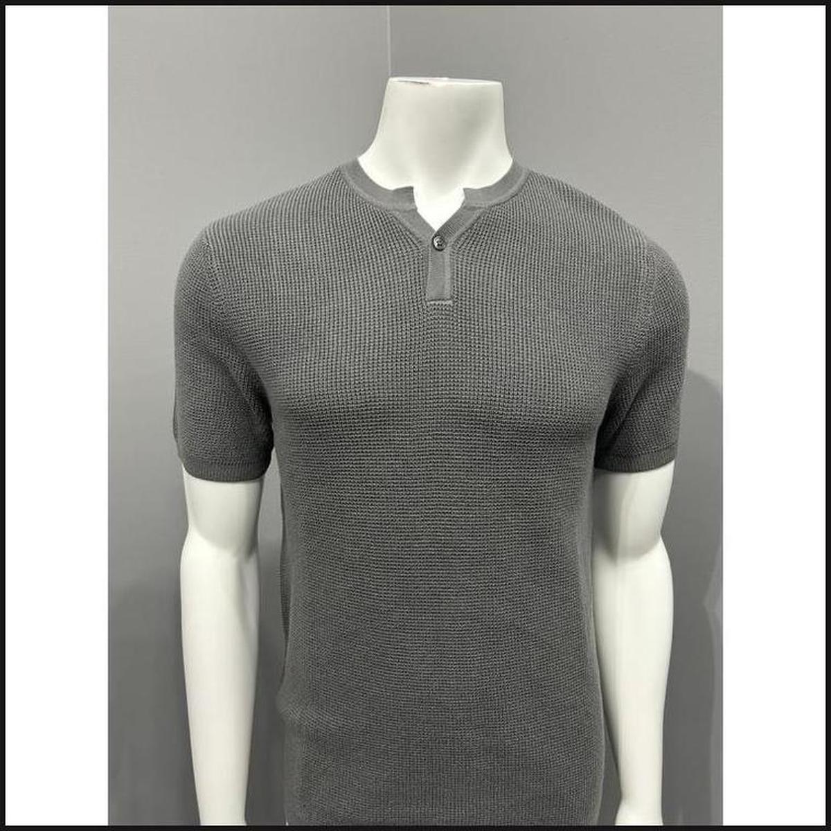 Bradley Short Sleeve Knit Henley-Henley-That Guy's Secret