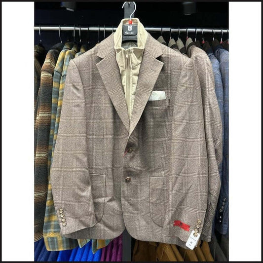 Brown on Brown Plaid Jacket-Sport Coat-That Guy's Secret