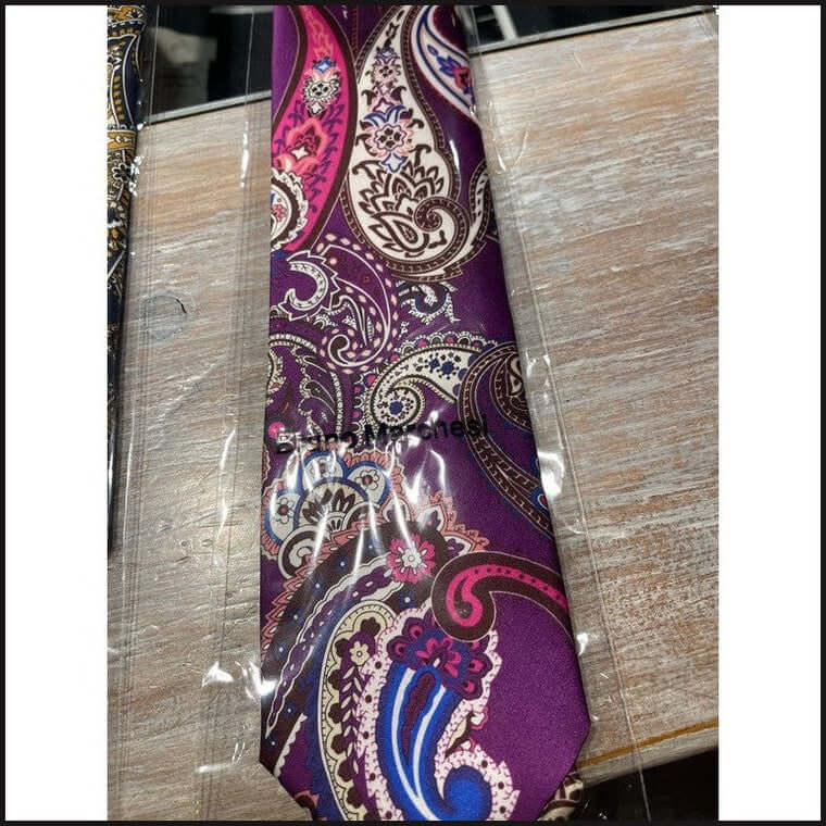 Bruno Marchesi Printed Ties-Neckties-That Guy's Secret