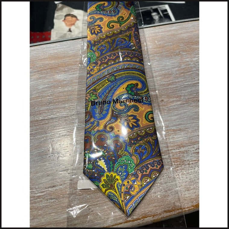 Bruno Marchesi Printed Ties-Neckties-That Guy's Secret