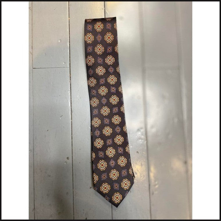 Bruno Marchesi Printed Ties-Neckties-That Guy's Secret