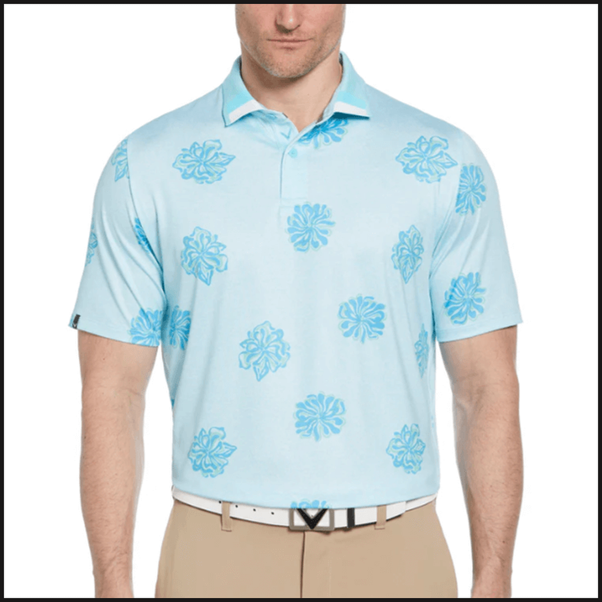 Bunker Floral Print Polo-Polo Shirt-That Guy's Secret