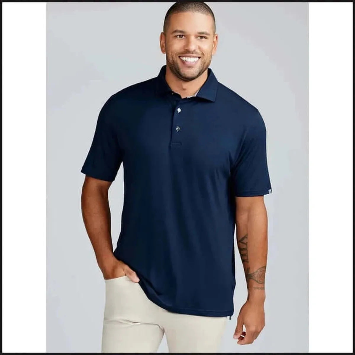 Cloud Lightweight Polo-Polo Shirt-That Guy's Secret