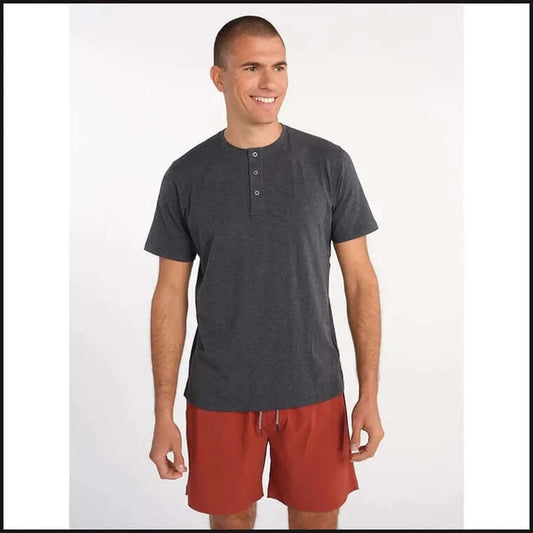 Everywear Short Sleeve Henley - That Guy's Secret