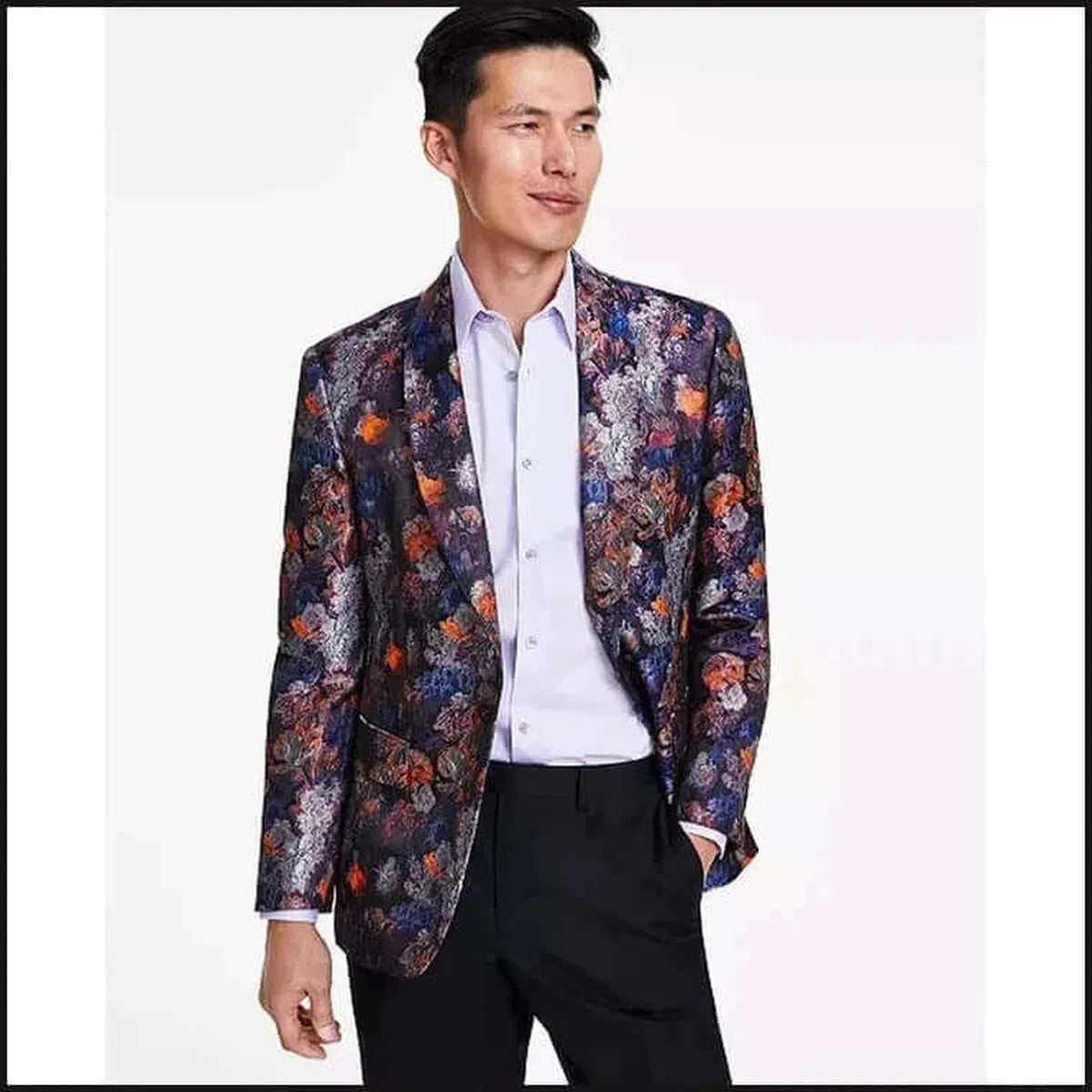 Floral Jacquard Sport Coat-Sport Coat-That Guy's Secret