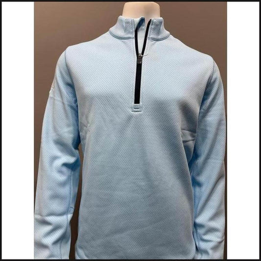 Hexagon Textured 1/2 Zip Base Layer Golf Top-1/4 Zip-That Guy's Secret