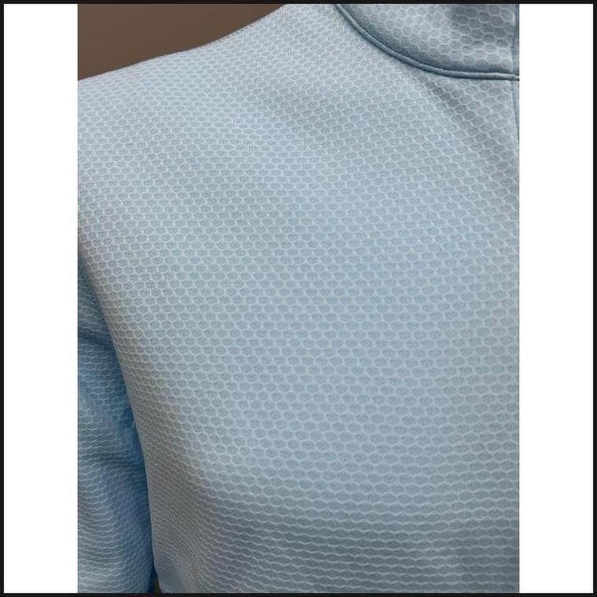 Hexagon Textured 1/2 Zip Base Layer Golf Top-1/4 Zip-That Guy's Secret