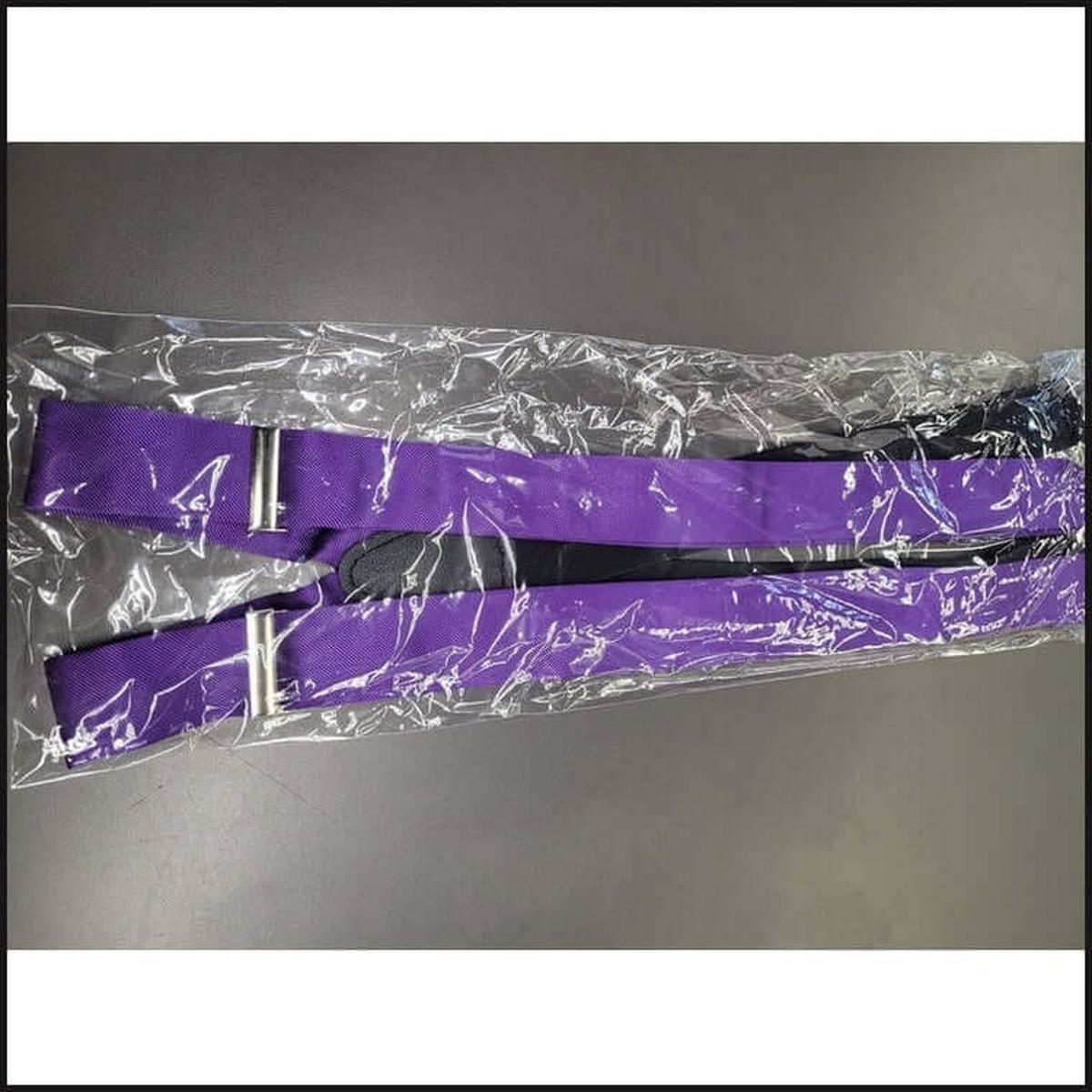 Larr Brio Solid Snap On Suspenders - That Guy's Secret