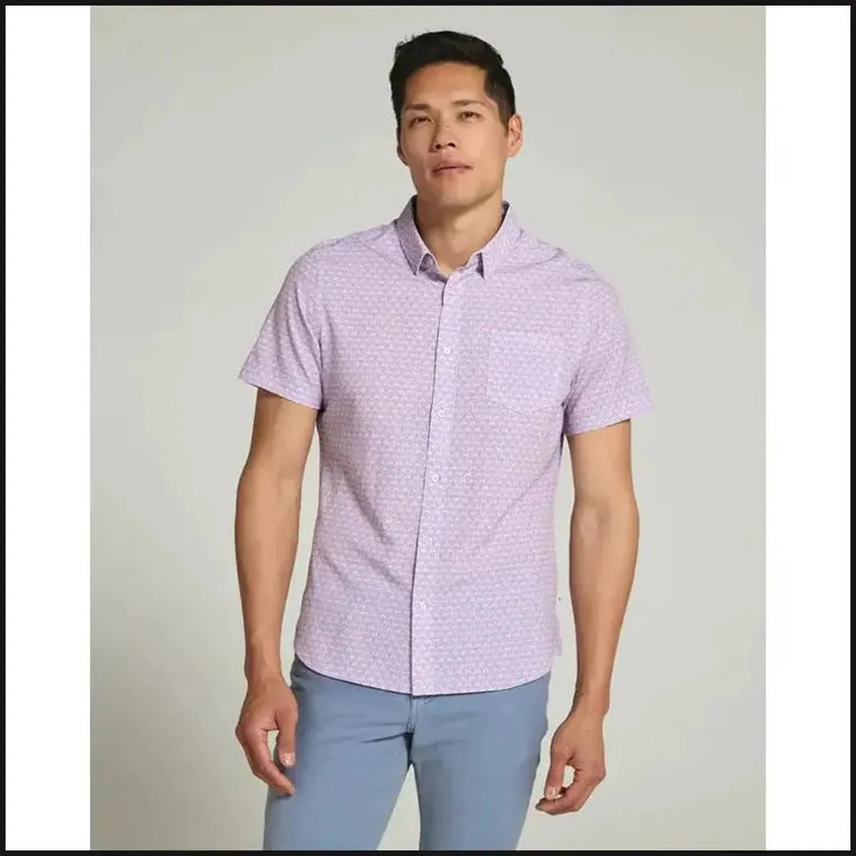 Layne Short Sleeve Shirt-Short Sleeve Button Down-That Guy's Secret