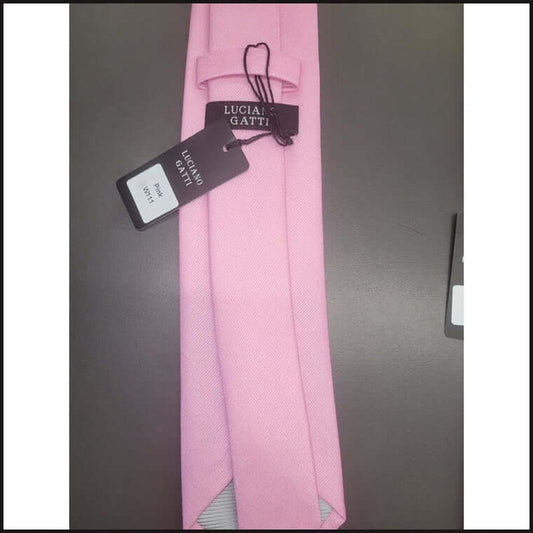 Luciano Gatti Solid Neck Ties - That Guy's Secret