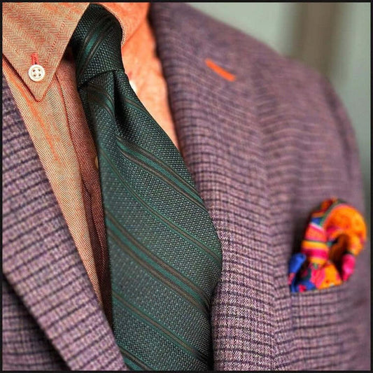 Mini-Houndstooth Plum Sport Coat - That Guy's Secret