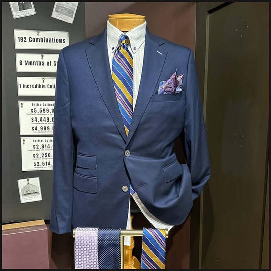 Navy Blazer w/ Ticket Pocket - That Guy's Secret