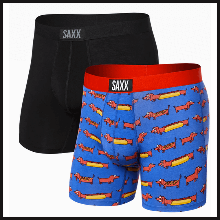 Saxx Vibe Boxer Briefs 2 Pack - That Guy's Secret