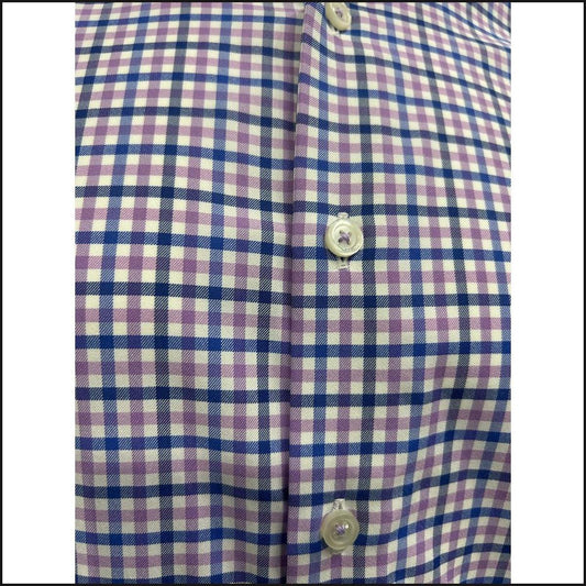 Stantt Plaid Button Down Shirt-Button Down Shirt-That Guy's Secret