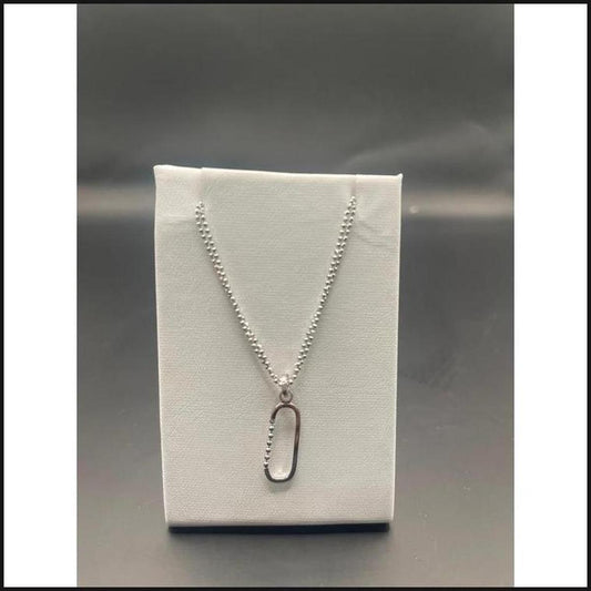 Sterling Silver Fugue Necklace-Necklace-That Guy's Secret