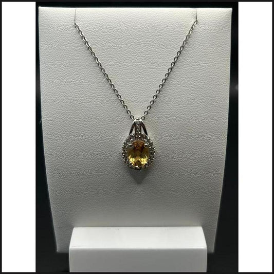 Sterling Silver Necklace – 1.65 Carats-Necklace-That Guy's Secret