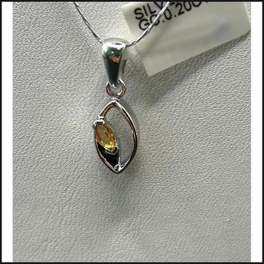Sterling Silver Pendant – 0.20 Carats-Pendant-That Guy's Secret