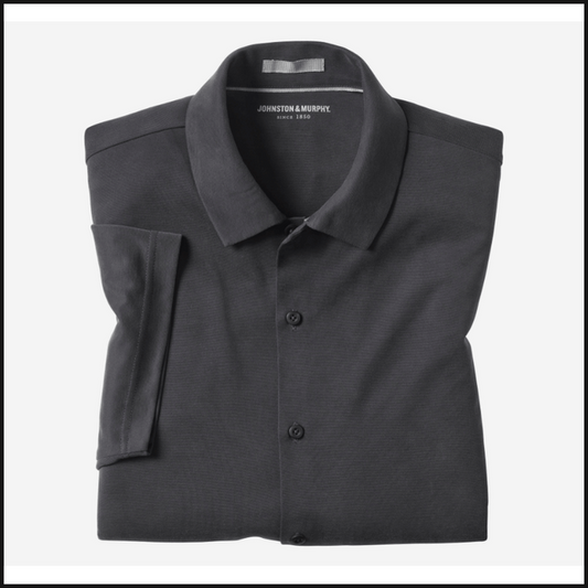 Vintage Birdseye Button-Front Shirt-Button Down Shirt-That Guy's Secret