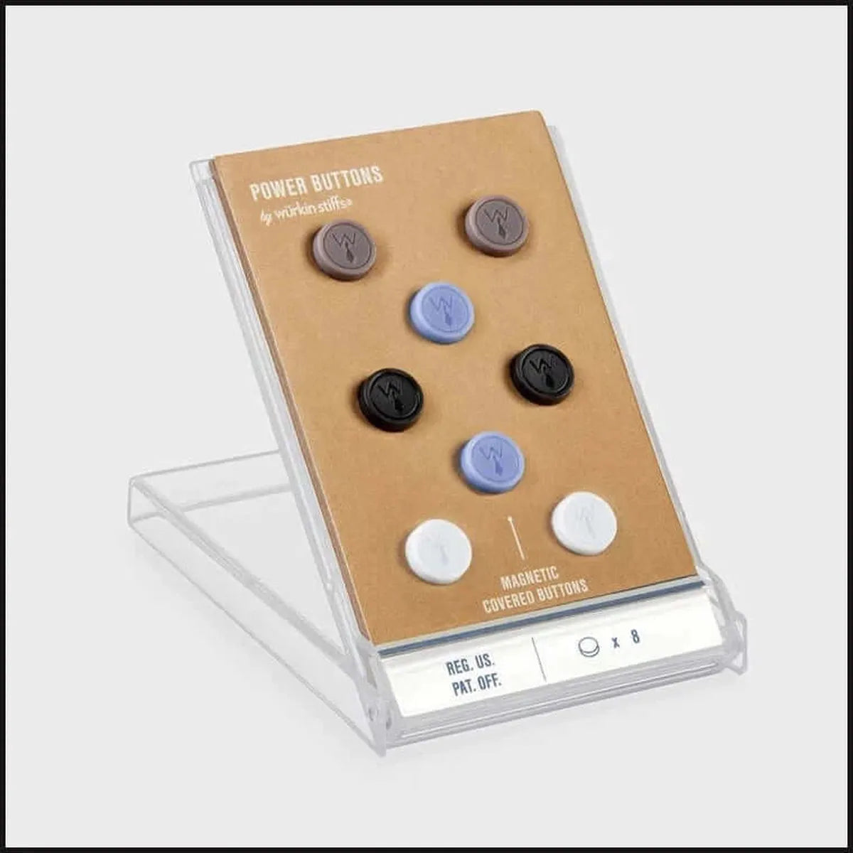 Wurkin Stiffs Magnetic Power Buttons-Apparel & Accessories-That Guy's Secret