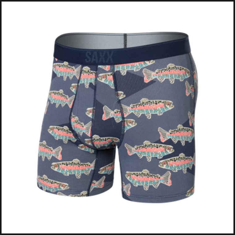 Quest Quick Dry Mesh Boxer Brief Medium