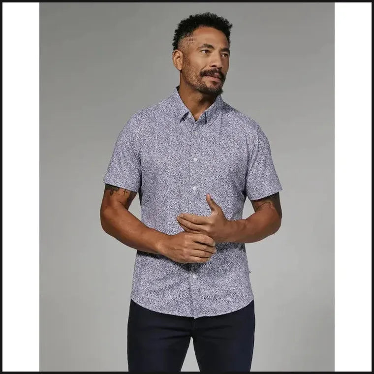 Tropez Short Sleeve Button Down