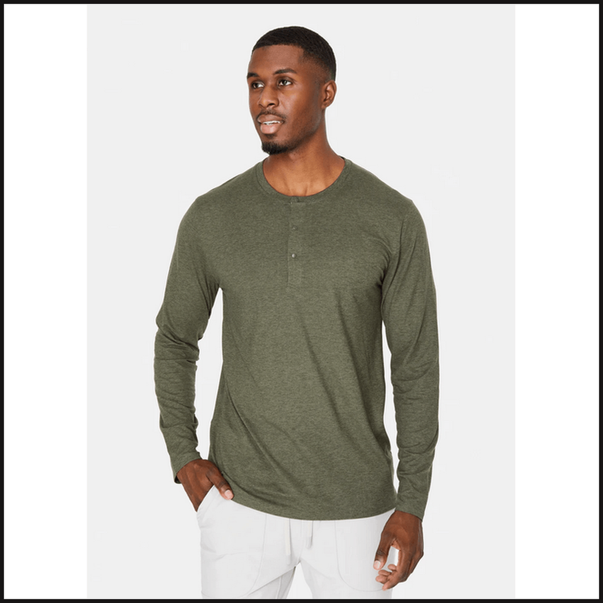 7Diamonds Core Long Sleeve Henley - That Guy's Secret