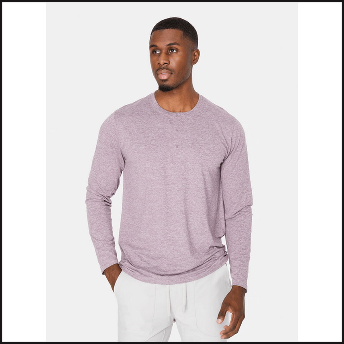 7Diamonds Core Long Sleeve Henley - That Guy's Secret