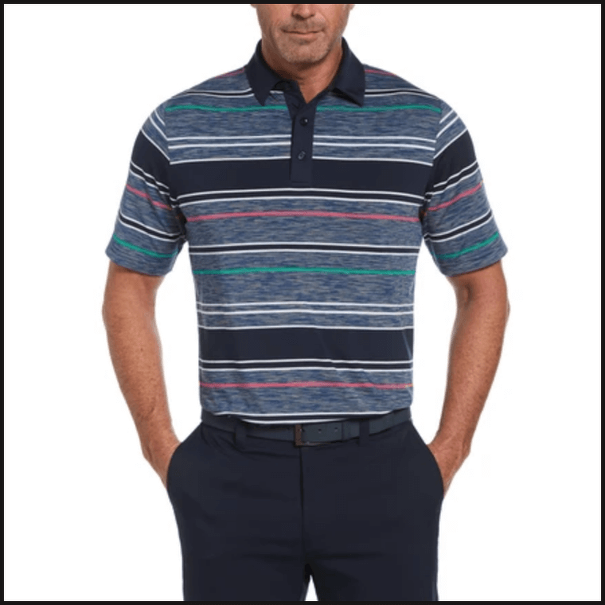Callaway Striped Polo - That Guy's Secret