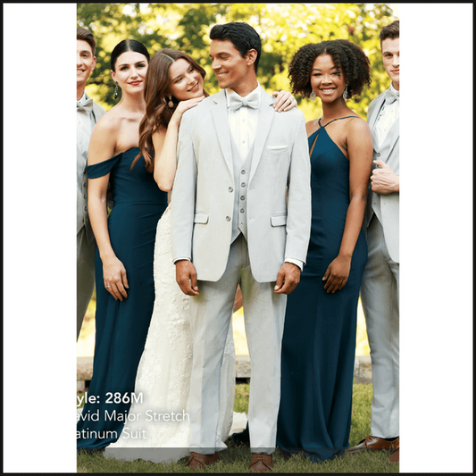 David Major Stretch Platinum Suit 286M - That Guy's Secret