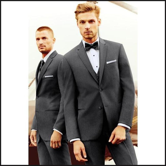 Michael Kors Steel Grey Sterling Wedding Suit 392 - That Guy's Secret