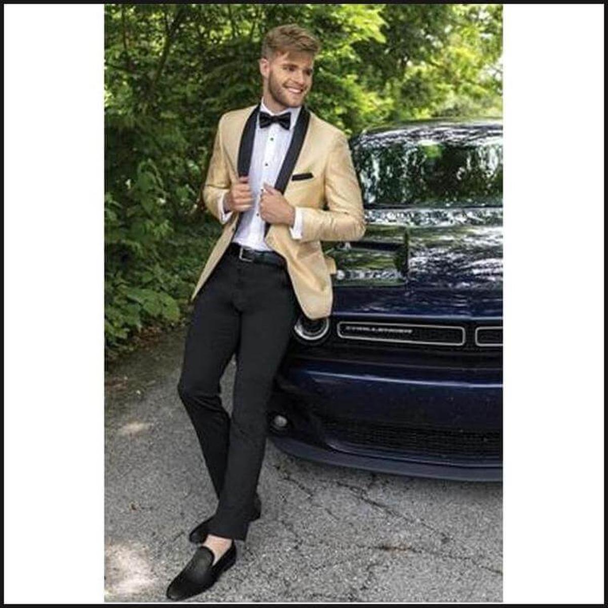 Mod Gold Starlight Lame' Tuxedo 271M - That Guy's Secret