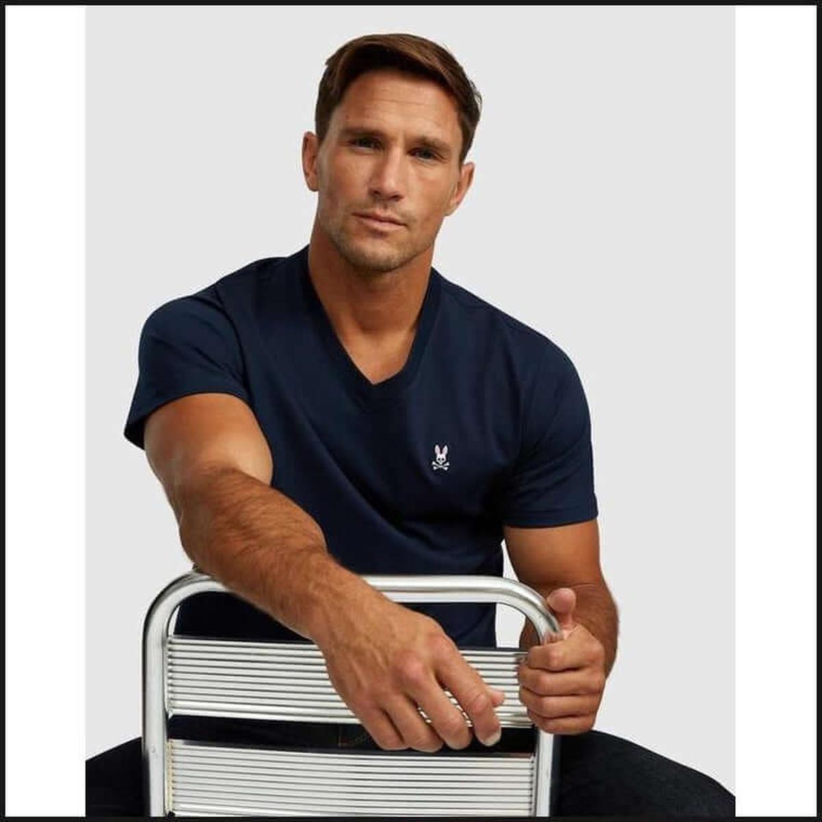Psycho Bunny V-Neck T-Shirt - That Guy's Secret