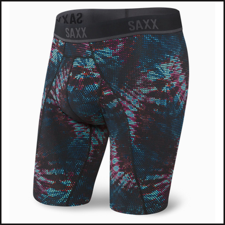 Saxx Underwear Co Men's Dark Charcoal Quest 2.0 Boxer Brief - S 