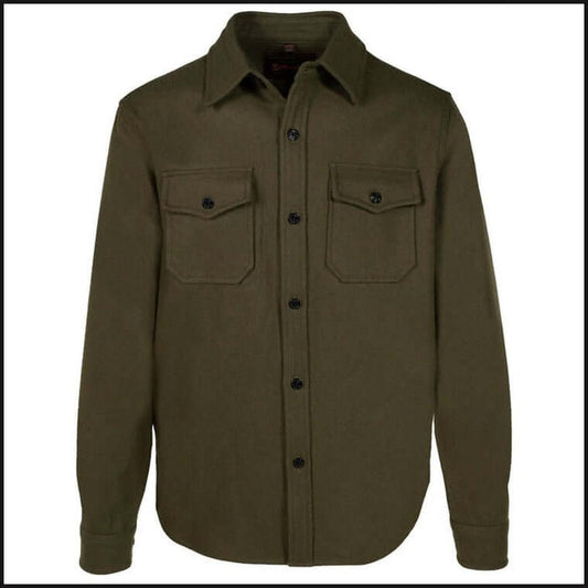 Schott Men's CPO Wool Shirt - That Guy's Secret