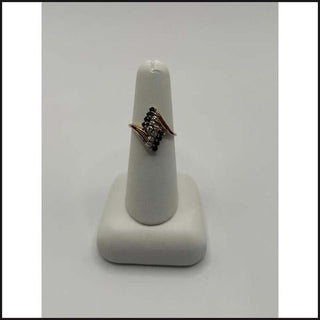 10ky sapphire & diamond fashion ring-Ring-That Guy's Secret