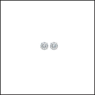 14k White Gold Better Diamond Stud Earrings-Earrings-That Guy's Secret