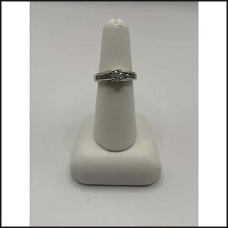 14kw 3-4ctw diamond channel set accent engagement ring-Ring-That Guy's Secret