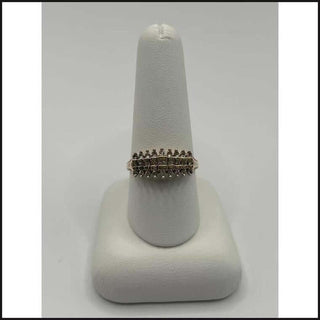 14ky diamond 3 row trellis style ring-Ring-That Guy's Secret