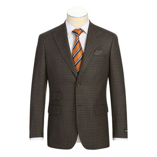 Purple Brown New Slim Fit Wool Sport Coat